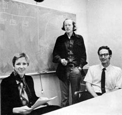 Dr. Jerome Saltzer with colleagues at MIT
